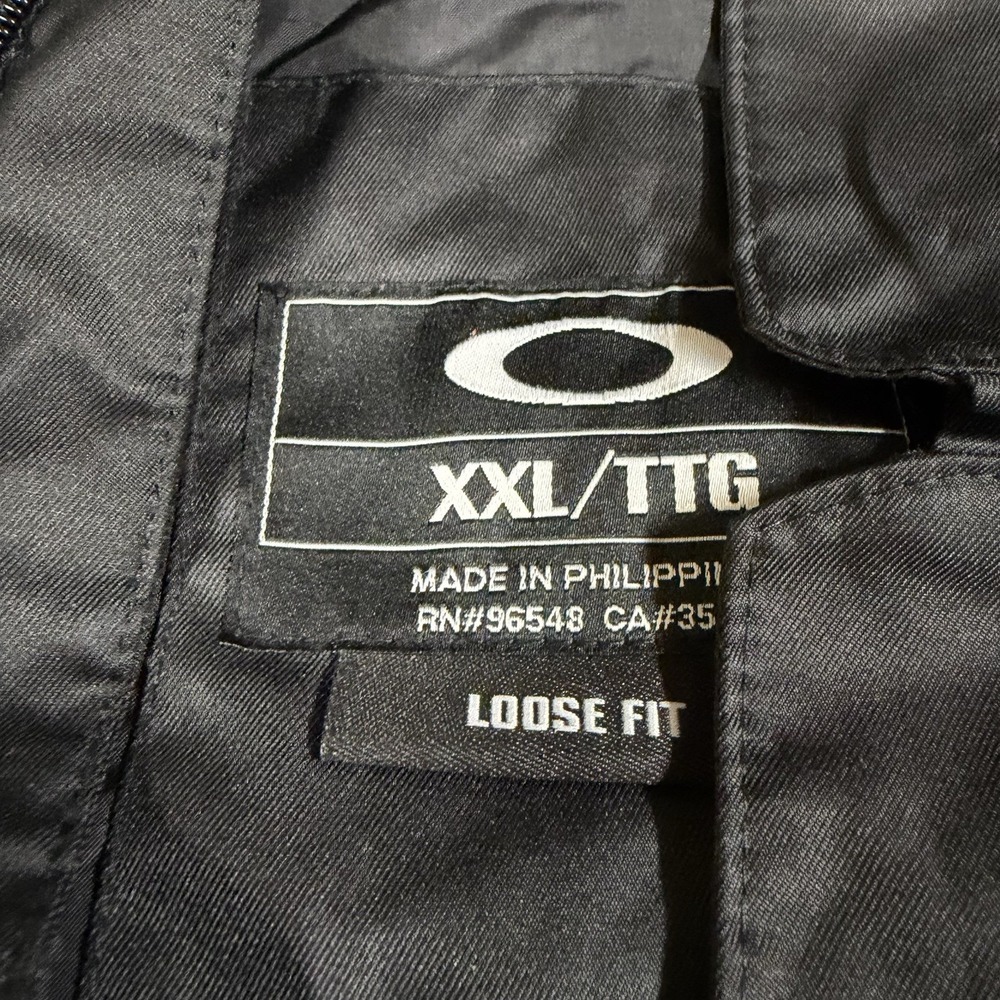 Oakley Bonk Ski Snowboard Jacket Men's 2XL (Loose Fit) Red Plaid - Picture 3 of 8